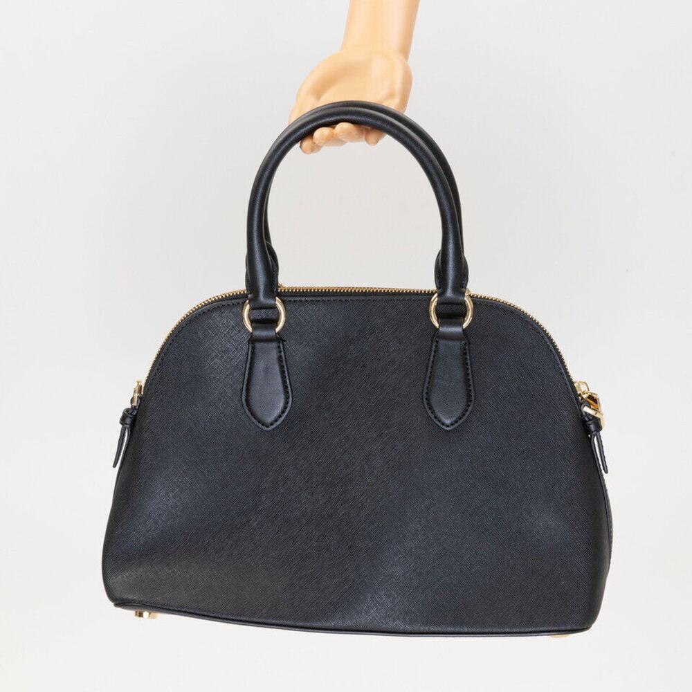 Michael Michael Kors Veronica Medium Leather Dome Satchel Black 220110 - Picture 3 of 3